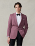 Rose Shawl Collar Tuxedo Jacket