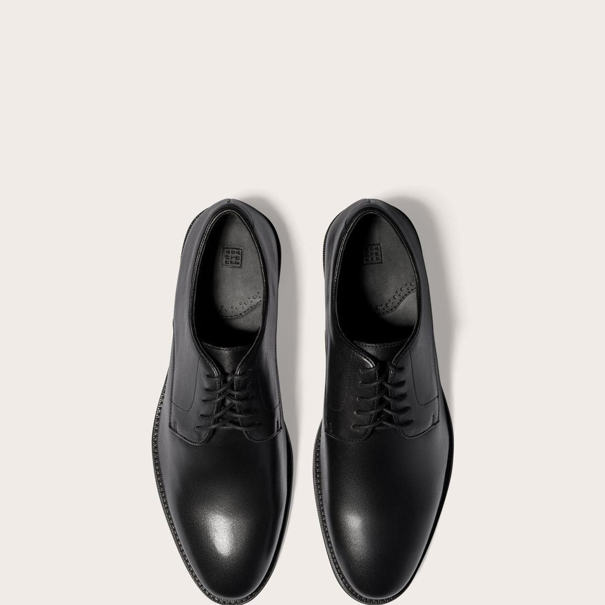 Brand new Black Tux Tuxedo Shoes Classic Cap Toe Shoes: Tuxedo Shoes for Rent & Buy | The  main image 4