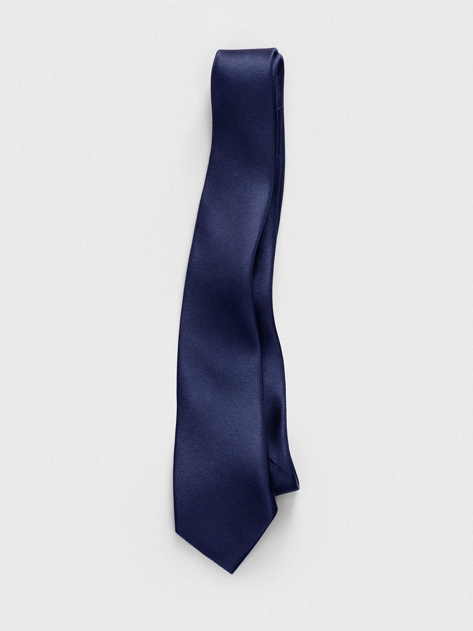visvim NECKTIE SANTOME ネクタイ　NAVY Diamond Embroidered Navy Blue Tie in XL Length | Cheap-Neckties.com