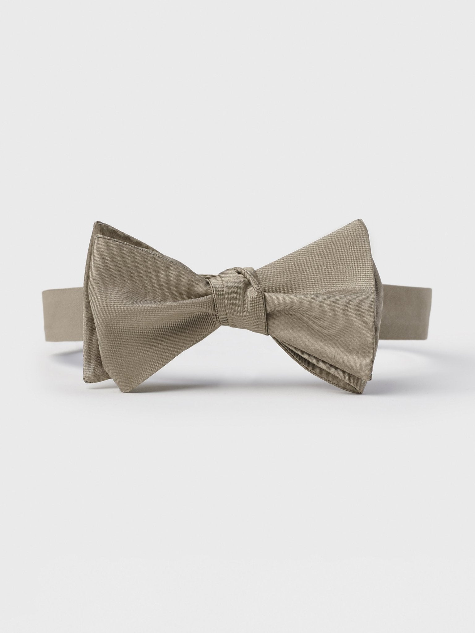 taupe color bow tie