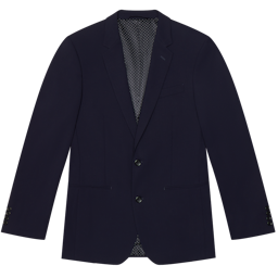 Stretch Wool True Navy Suit Jacket