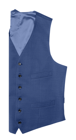 Royal Blue Suit Vest