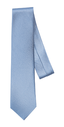 Steel Blue Silk Necktie