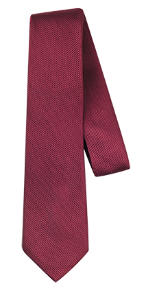 Wine Silk Necktie