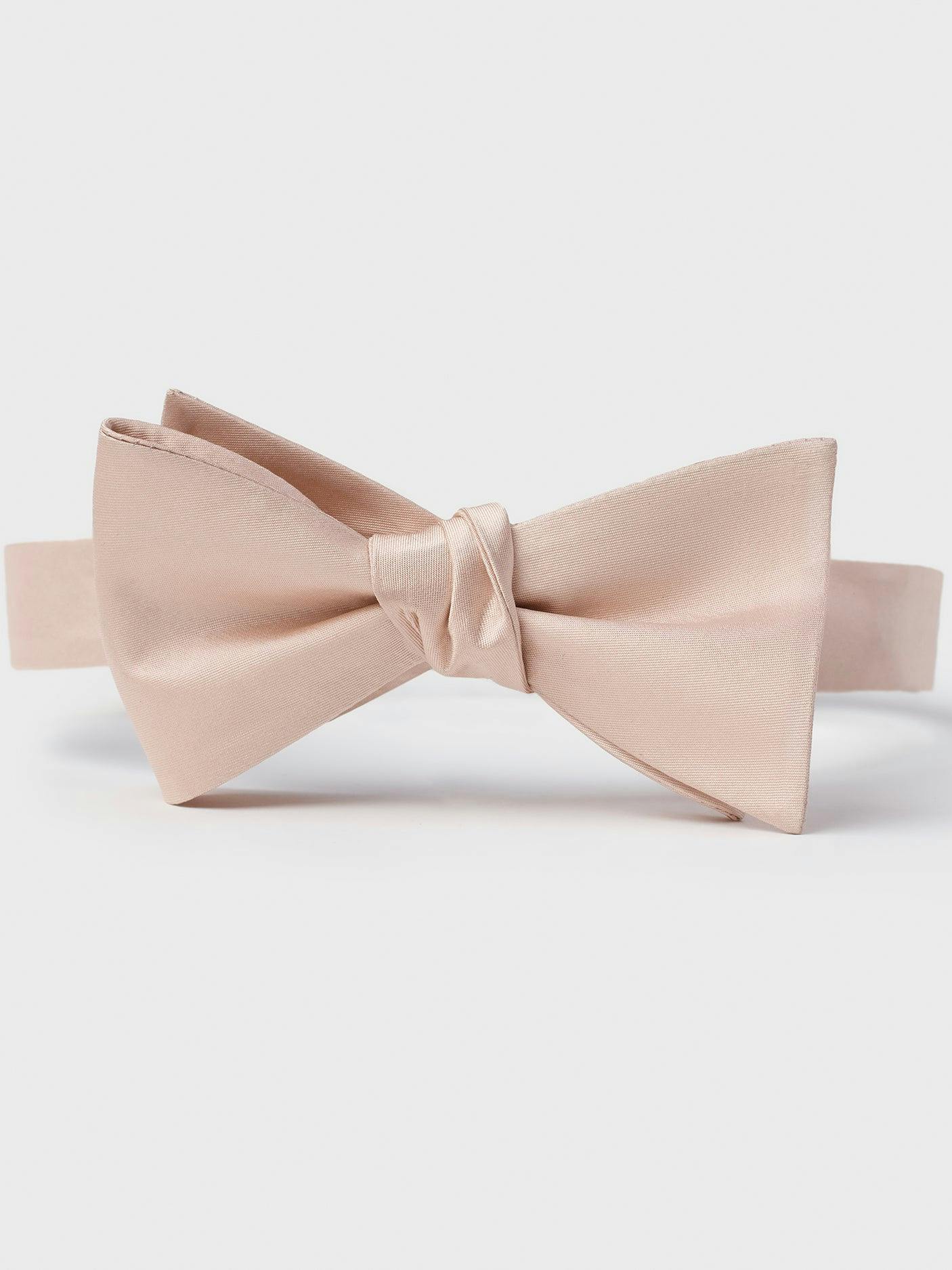 Apricot Butterfly Bow Tie