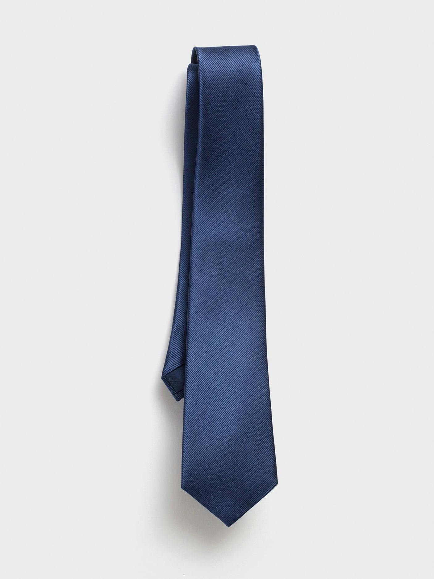 Blue Silk Necktie