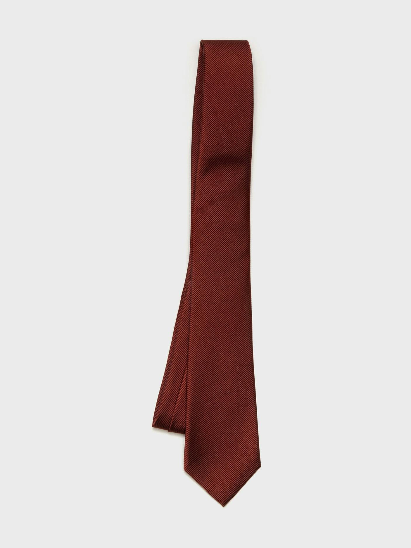 Cinnamon Silk Necktie