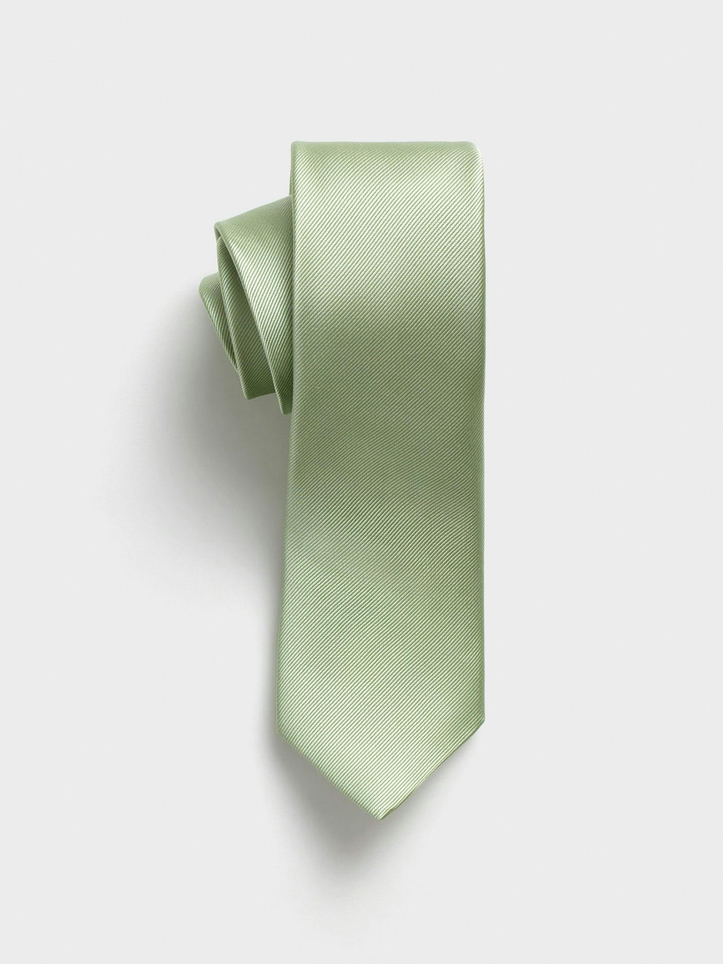 Pale Seafoam Silk Necktie