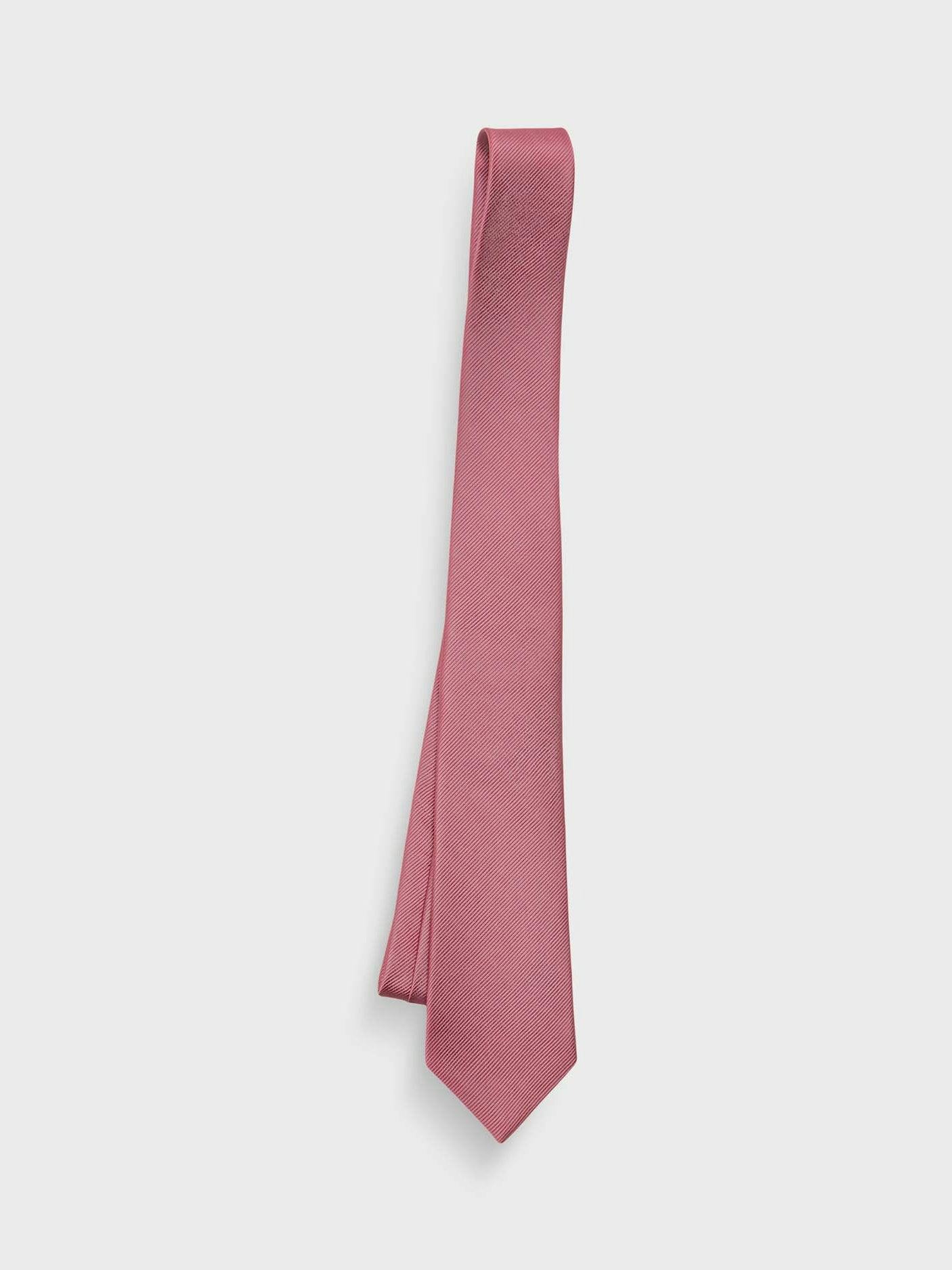 Raspberry Silk Necktie