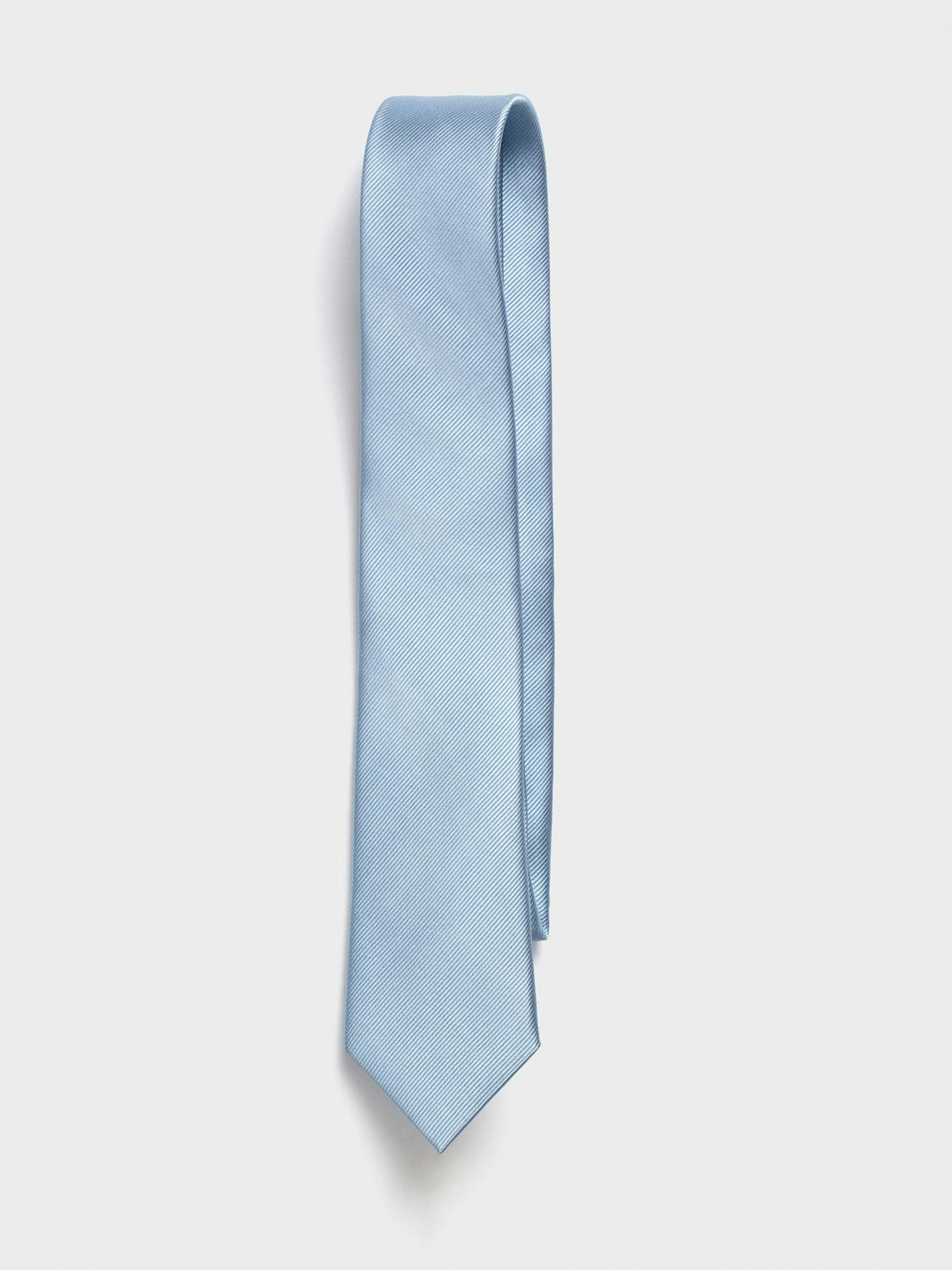 Sky Blue Silk Necktie