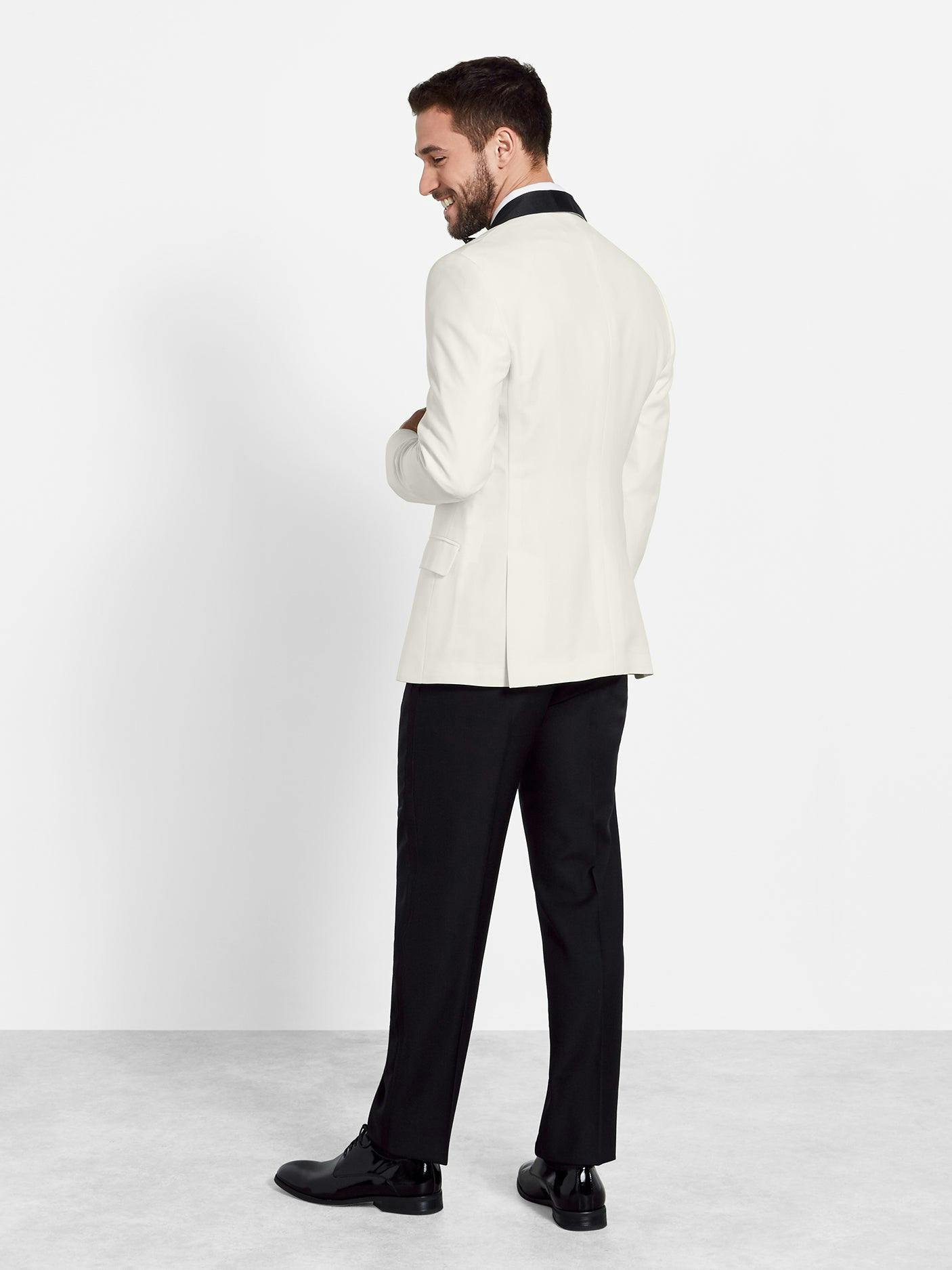 Contrast Shawl Jacket Tuxedo