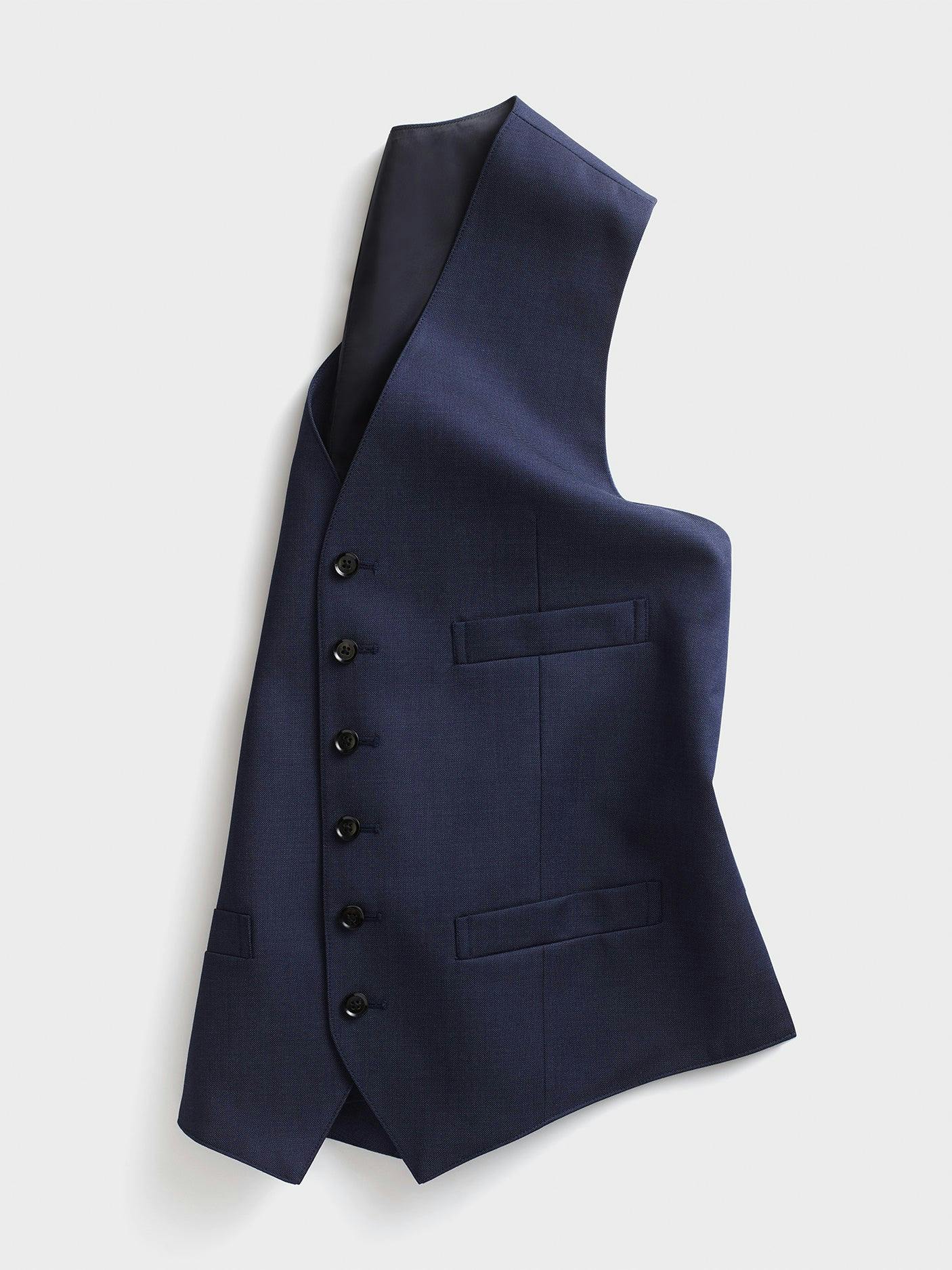 Blue Suit Vest