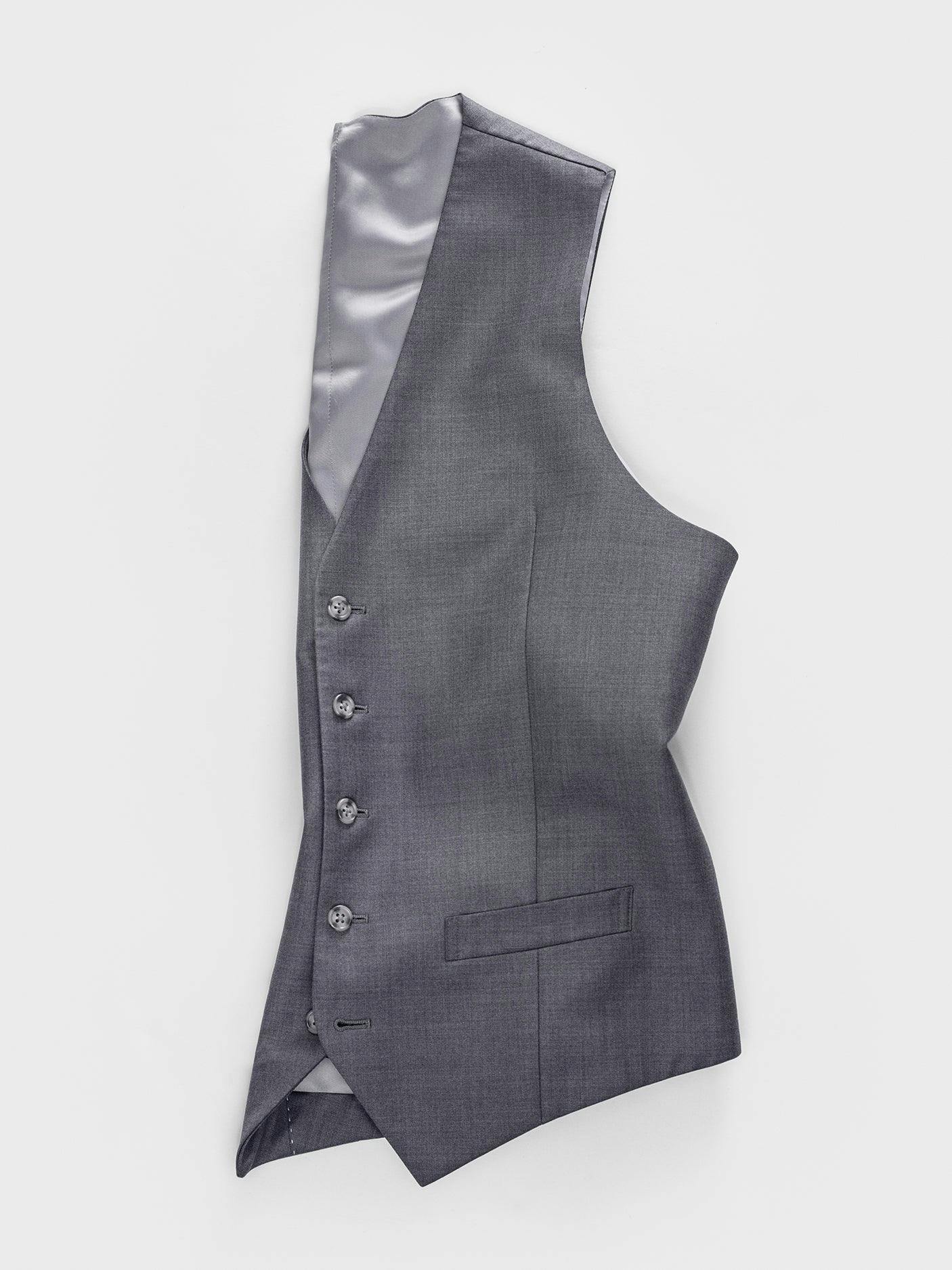 Grey Suit Vest