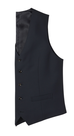 Navy Suit Vest