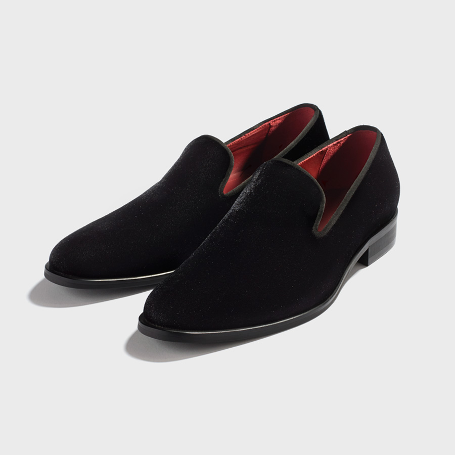 Velvet prom tux loafer by The Black Tux.