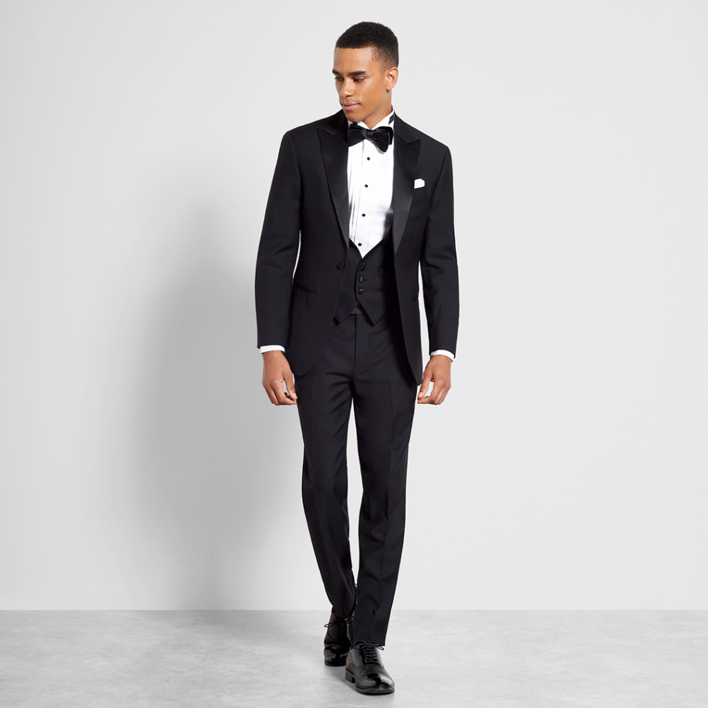 slim fit tuxedo by the black tux