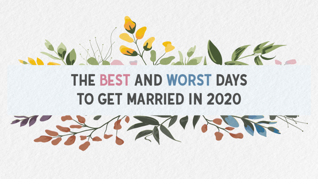What Is The Best Day To Get Married In 2021 / Want to Earn More Money
