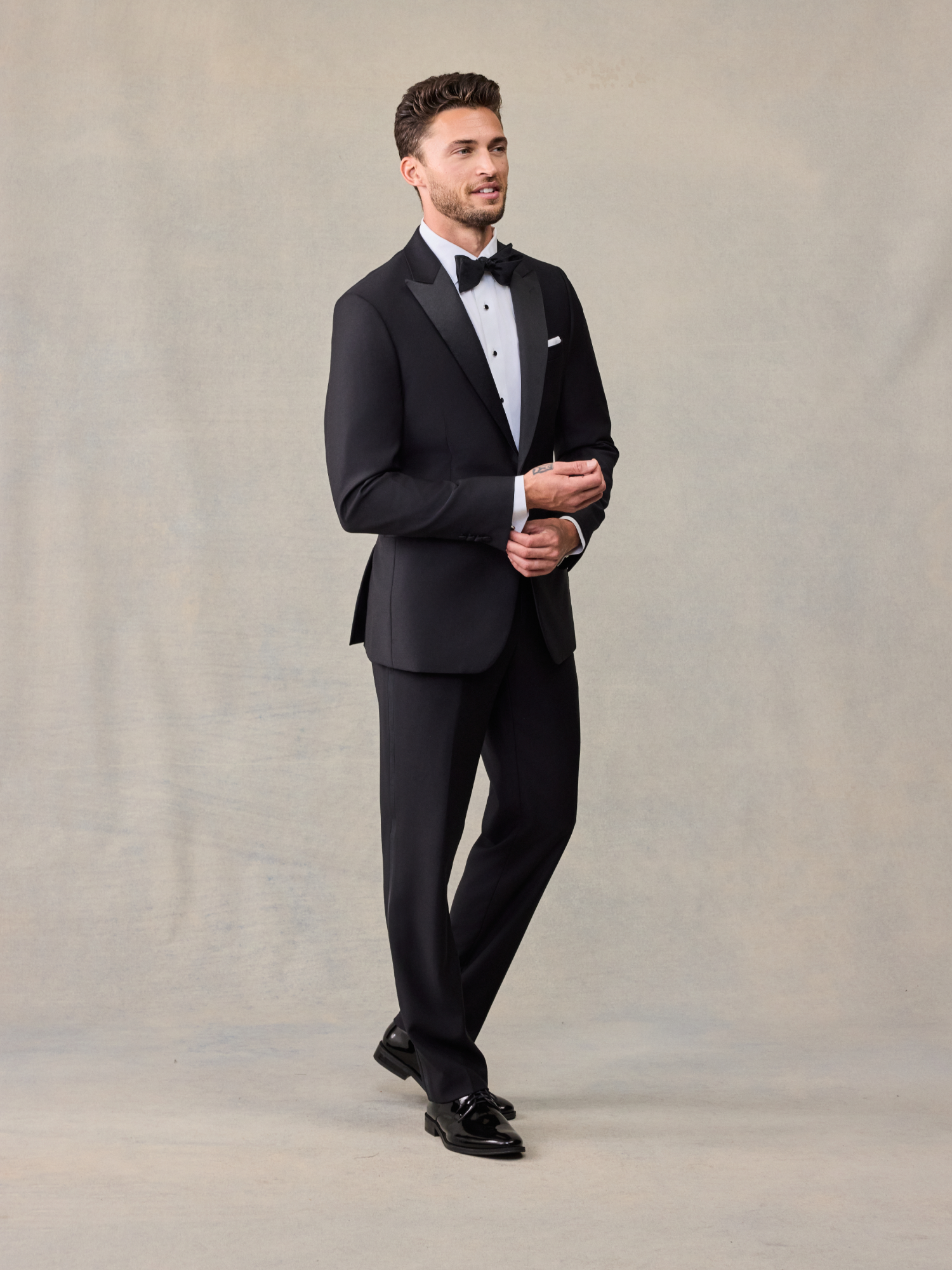 Peak Lapel Wedding Tuxedo Rental | The Black Tux Peak Lapel Wedding Tuxedo Rental | The Black Tux