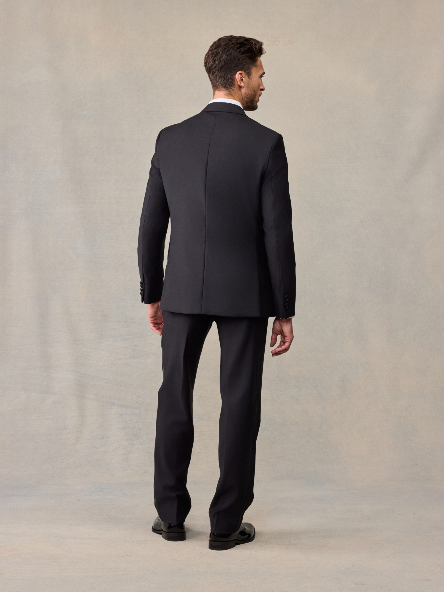 Peak Lapel Tuxedo | The Black Tux