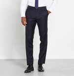 Navy Blue Suit Pants - Slim