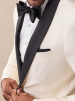 Contrast Shawl Tuxedo Jacket