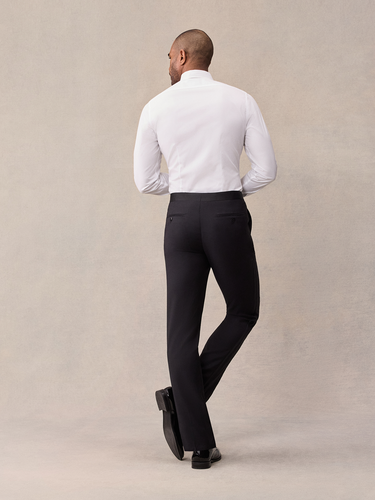 Contrast Shawl Jacket Tuxedo
