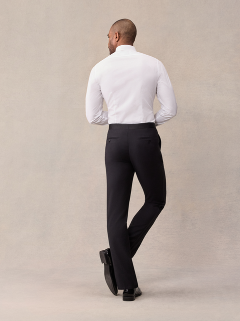 Contrast Shawl Jacket Tuxedo