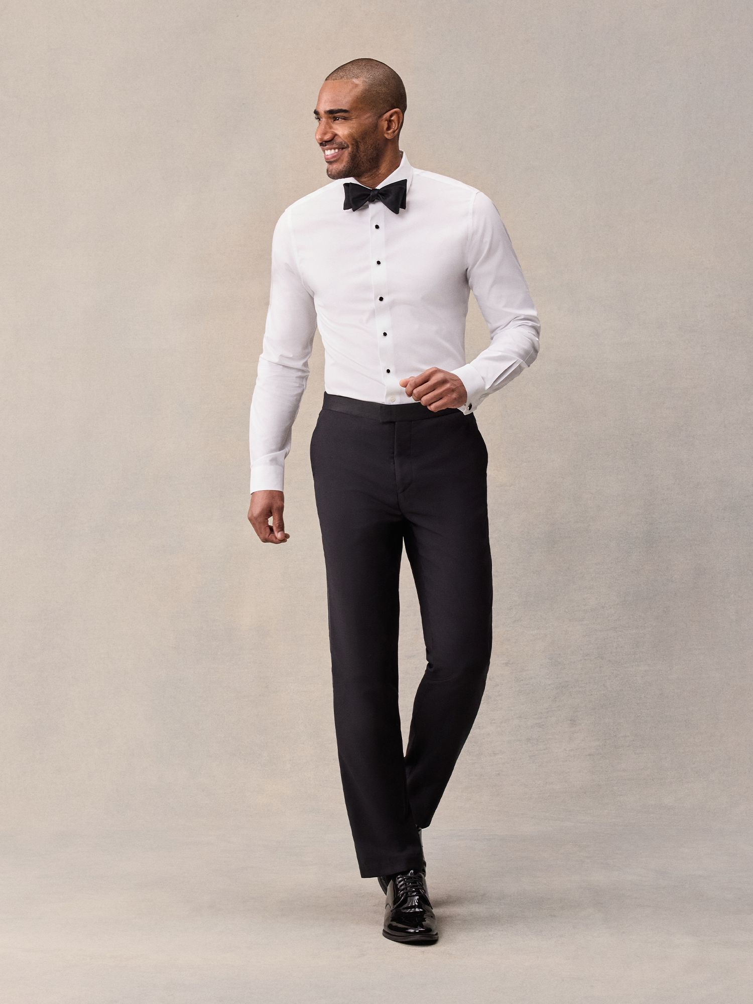 Contrast Shawl Jacket Tuxedo