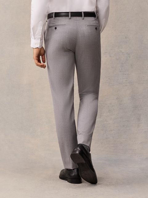 mens dark grey dress pants Finelook Premium Slim Fit Chino Stretch Smart Casual FineLook Available on their own or as part of a suit Express Men's Slim Light Wool-Blend