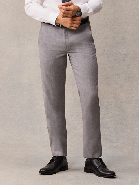 The Black Tux Light Suit Pants-Classic In Grey | Size: 32/26 | Merino Wool The Black Tux Light Suit Pants-Classic In Grey | Size: 32/26 | Merino Wool