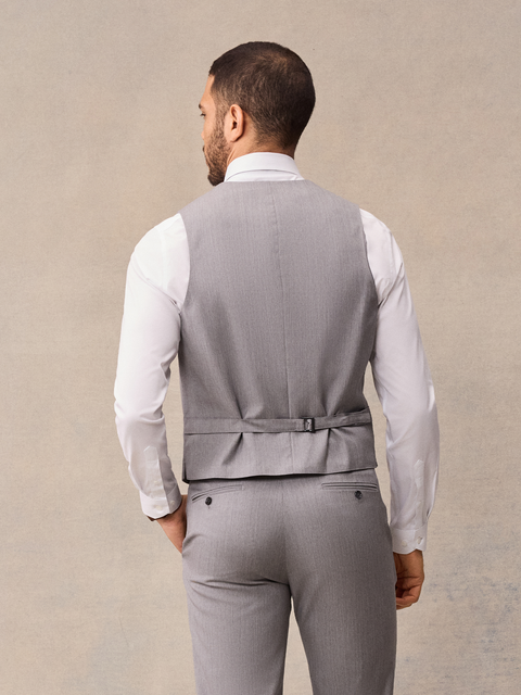Light Grey Suit Vest