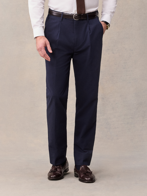black dress shirt with navy blue pants SUIT Do you have this combo in your rotation? #nimblemade #slimfitshirts #mensdressclothes #mensstyletips #mensstyletips #aapiowned #aapihm or casual refinement. Merino wool Shirt Men, Navy