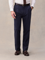 Navy Seersucker Suit Pants - Regular