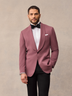 Rose Shawl Collar Tuxedo Jacket