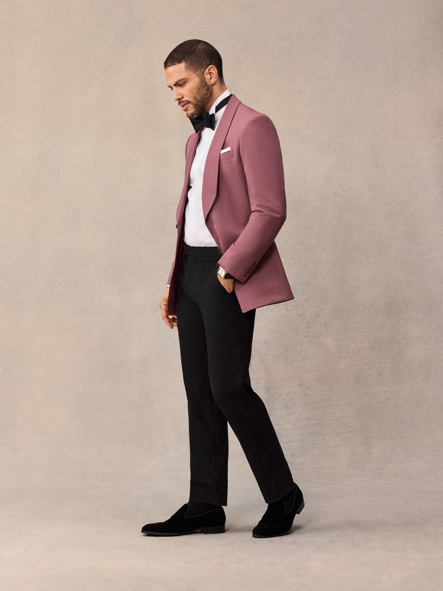 Rose Shawl Jacket Tuxedo