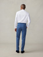 Lake Blue Tuxedo Pants - Slim