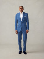Lake Blue Shawl Tuxedo Jacket