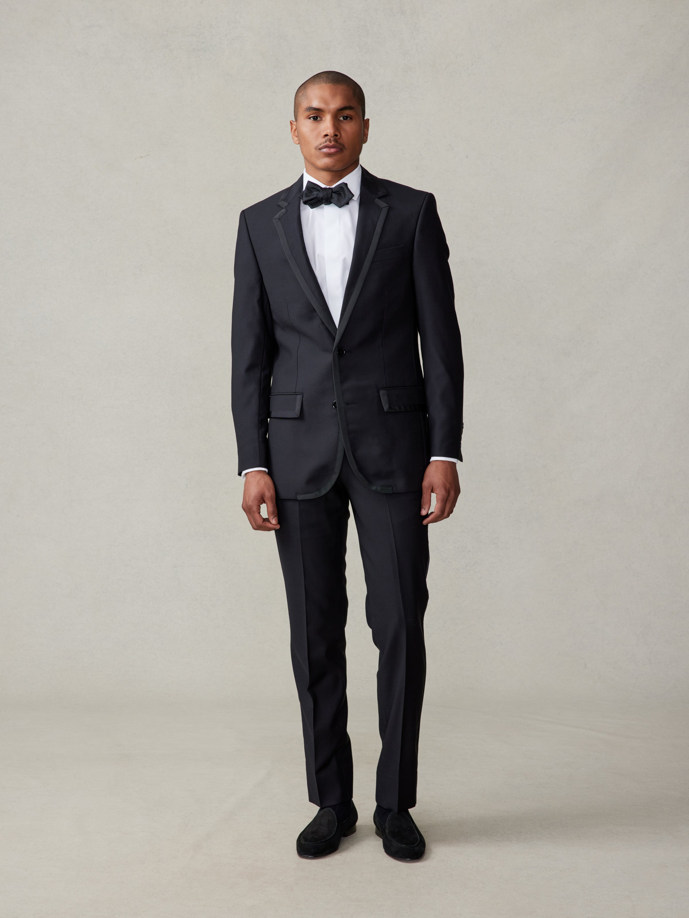 Grosgrain Bound Tuxedo Jacket