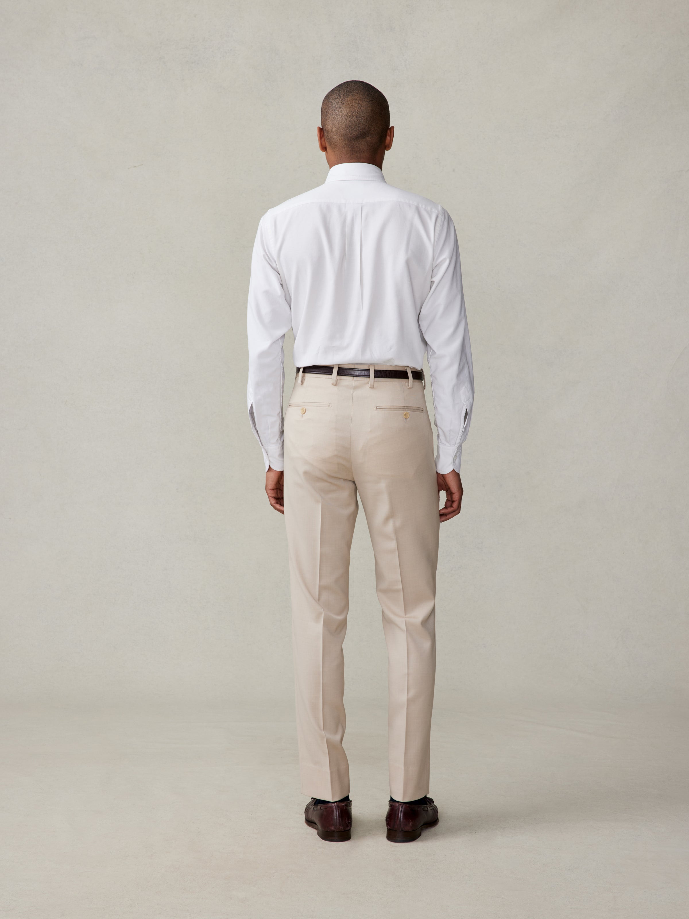 Tan Suit Pants - Slim