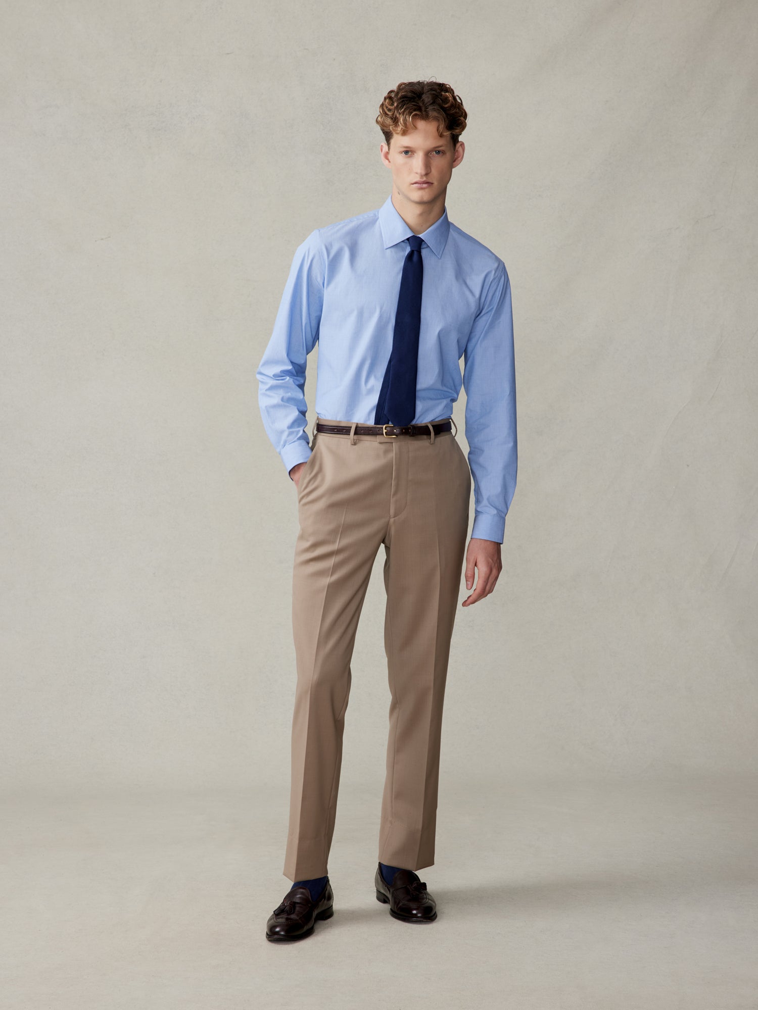 Camel Brown Suit