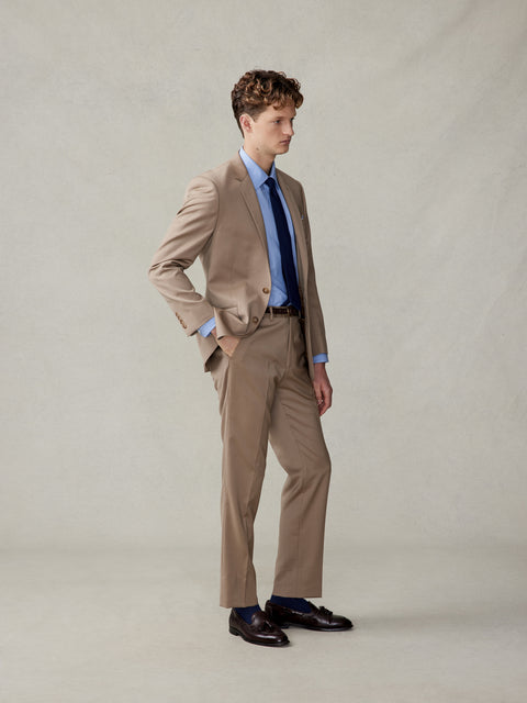 Camel Brown Suit