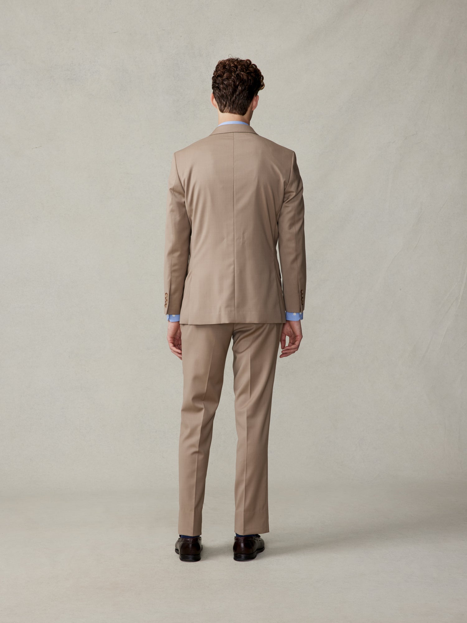 Camel Brown Suit