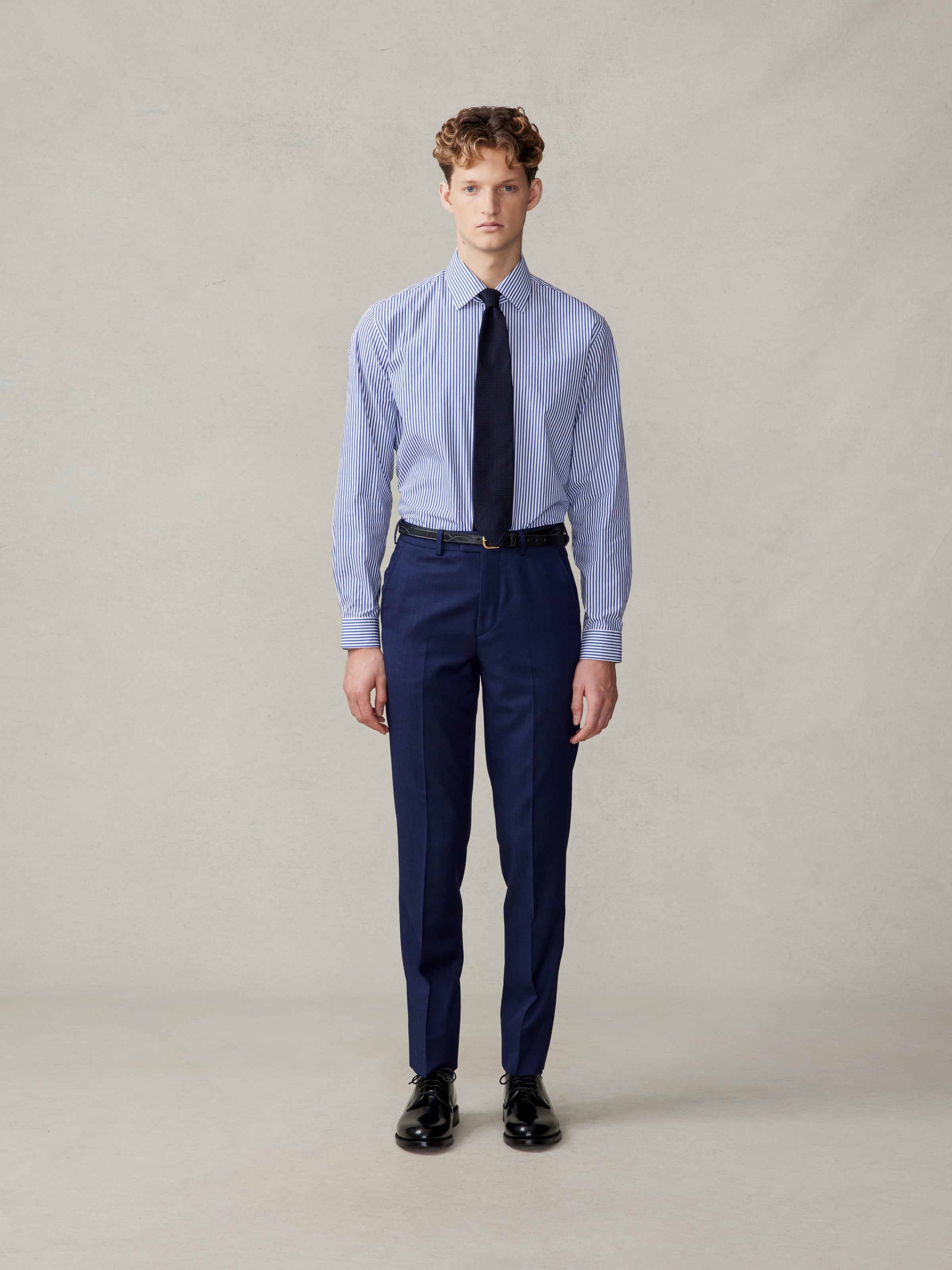 Blue Suit Pants - Slim