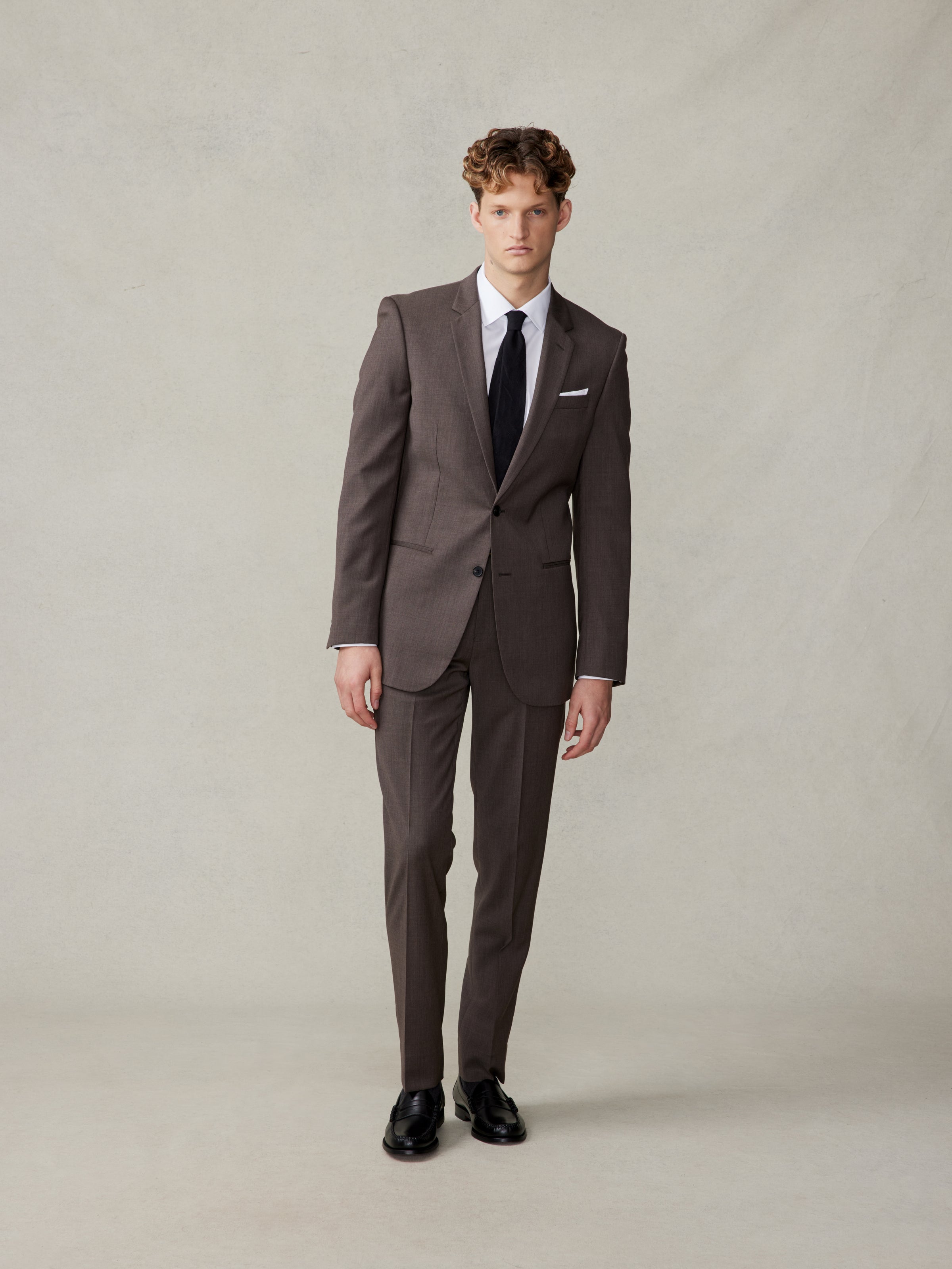 Brown Suit Outfit