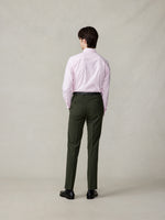 Essential Olive Suit Pants - Slim