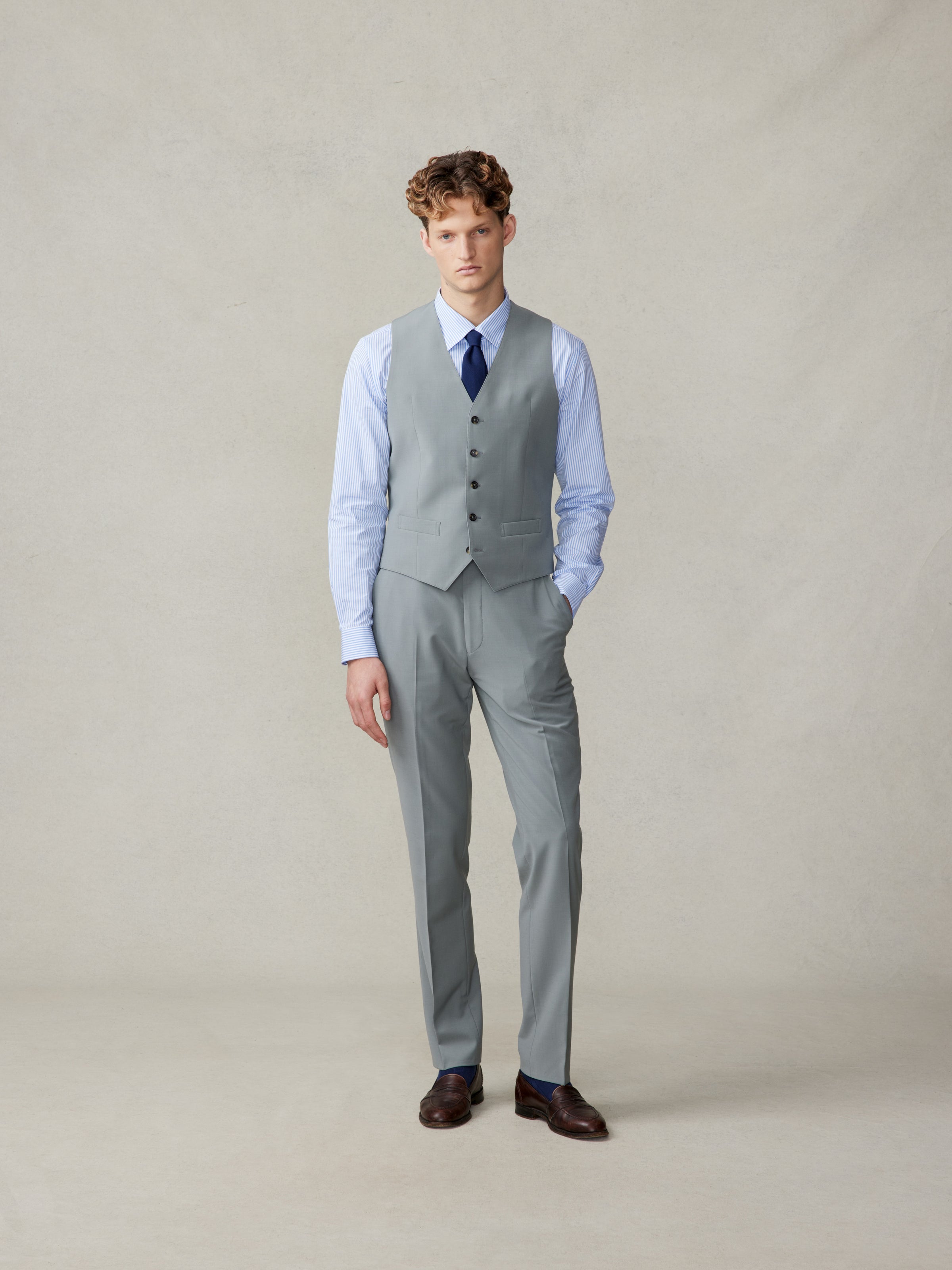 Essential Sage Suit Vest