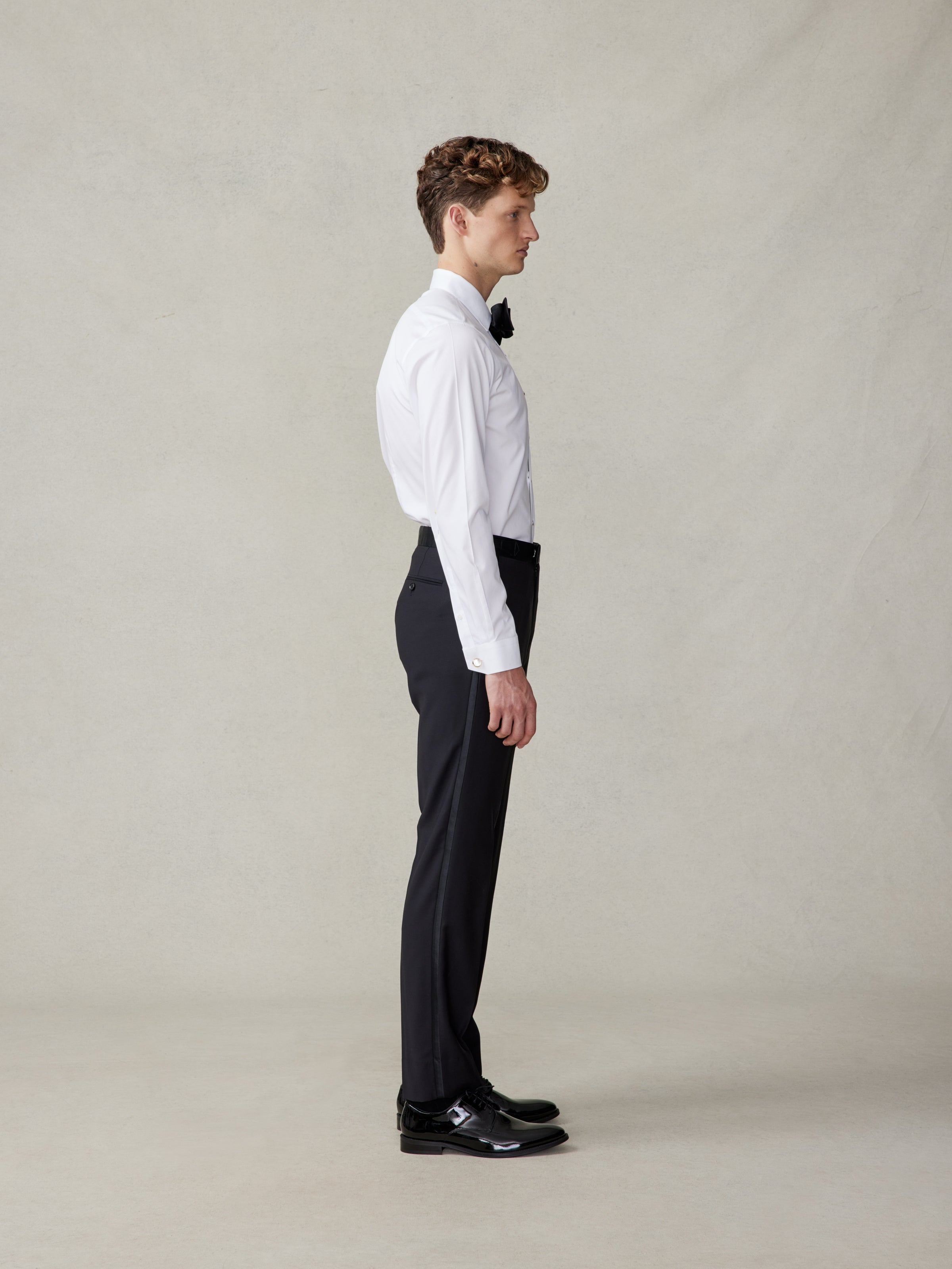 Black Tuxedo Pants - Slim