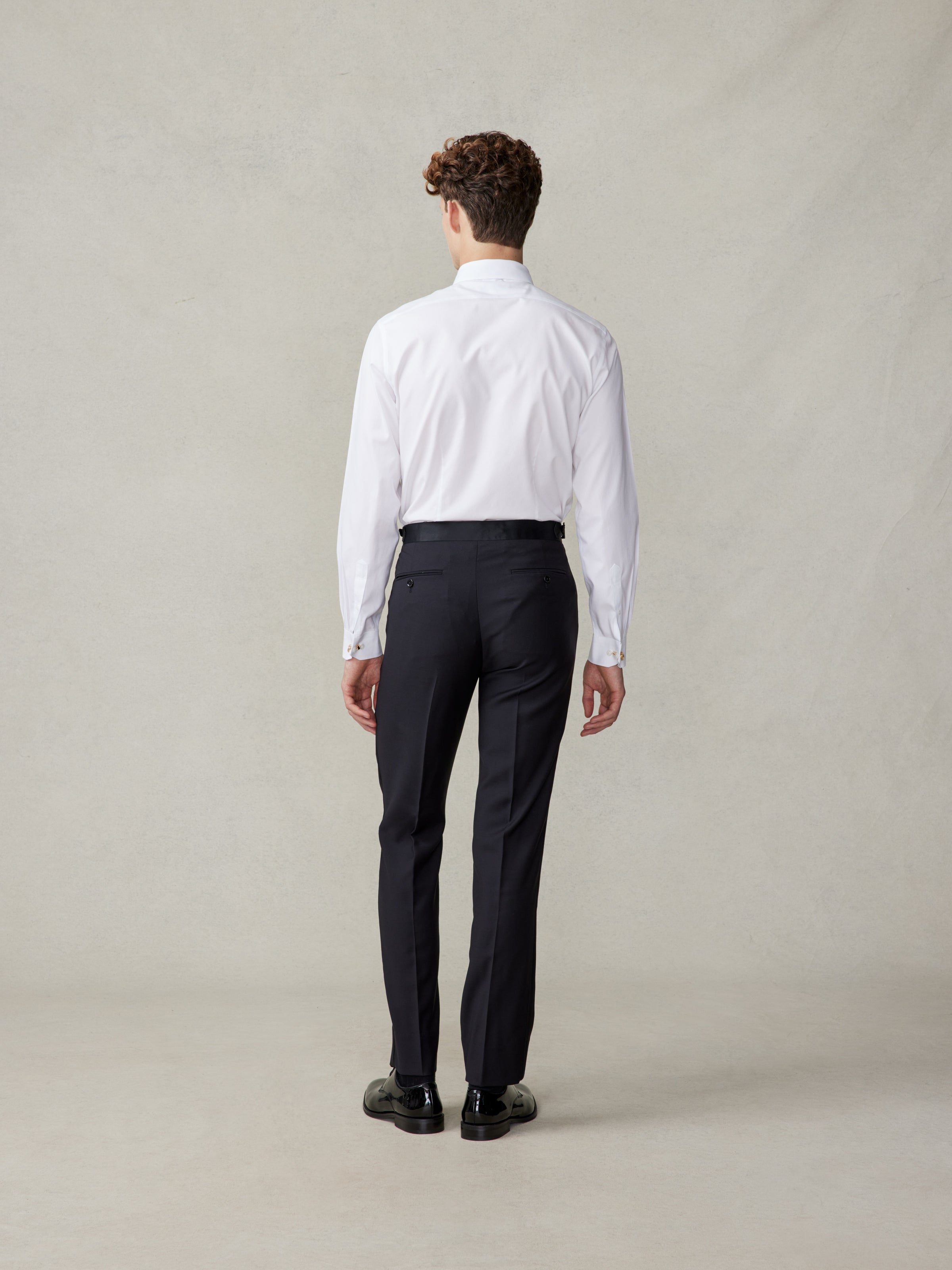 Black Tuxedo Pants - Slim