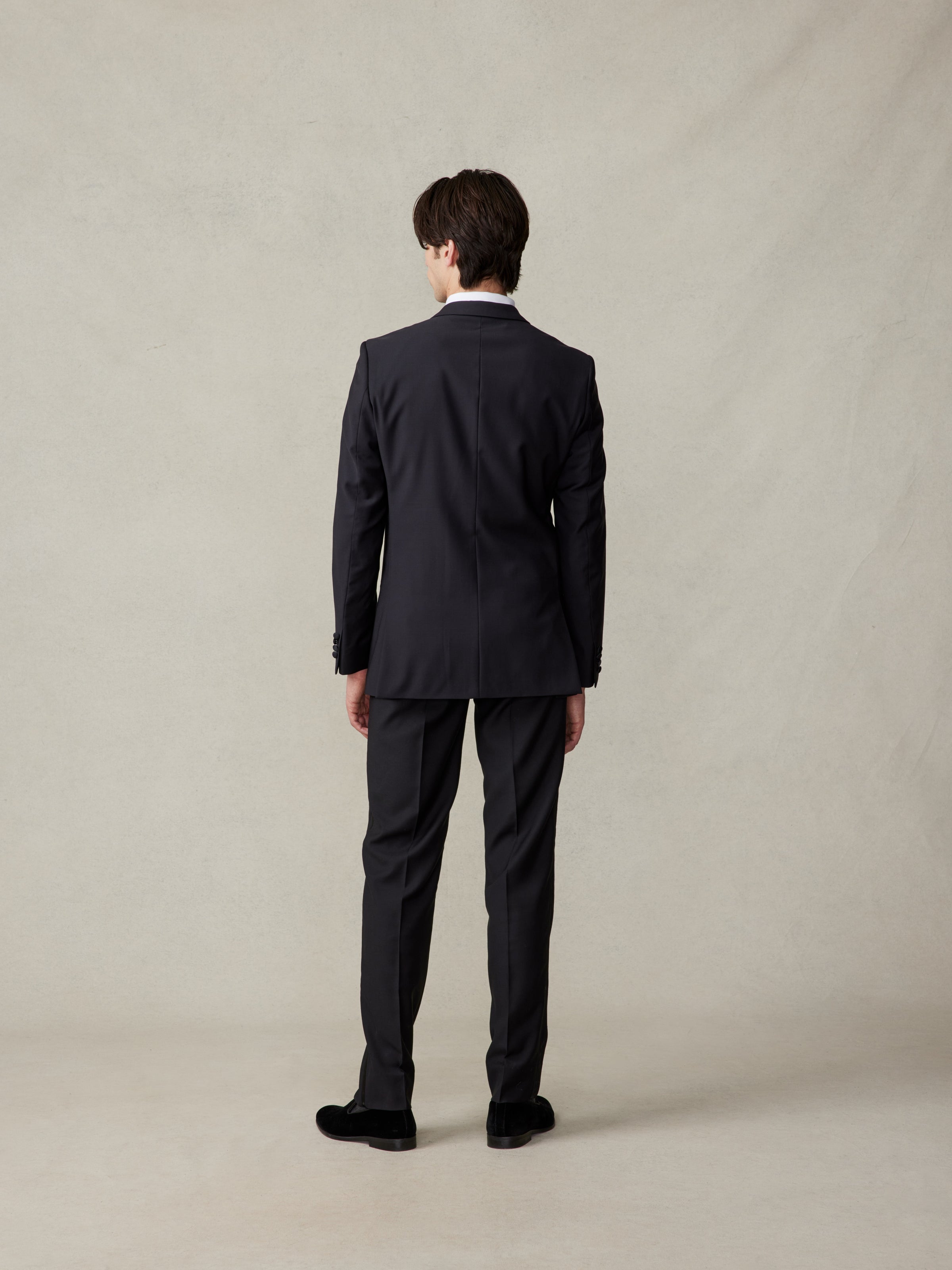 Notch Lapel Tuxedo Home Try-On