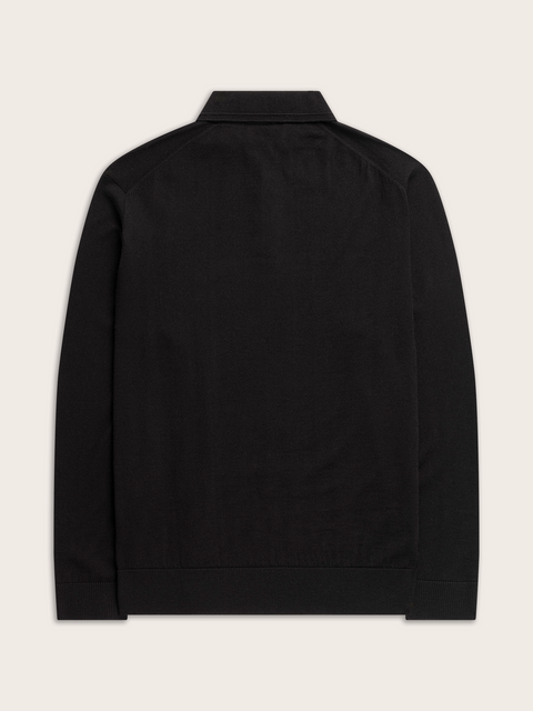 Black Polo Sweater